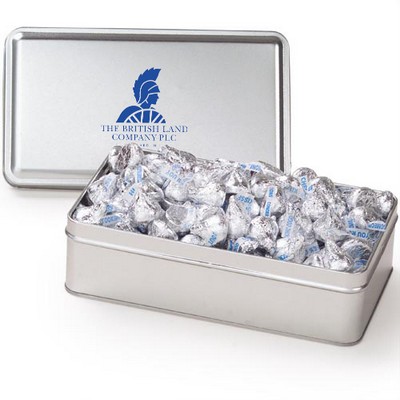 Large Rectangle Tin - Hershey's® Kisses® Chocolate