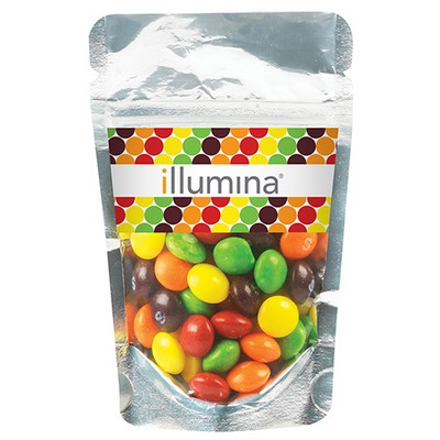 Resealable Clear Pouch w/ Skittles®