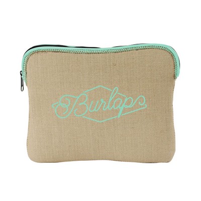 Kappotto™ Burlap Neoprene Sleeve for iPad®