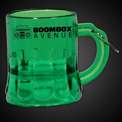 Mini Green Beer Mug Medallion