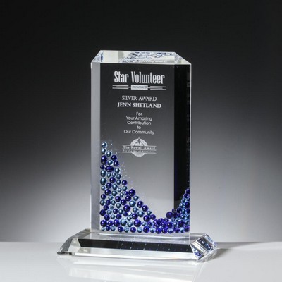 Dionysus Award - Starfire/Blue 9¾"