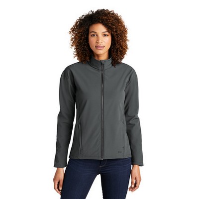 OGIO Ladies Commuter Full-Zip Soft Shell Jacket