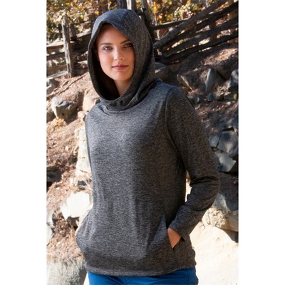 Bermuda Sands Ladies Carole Striated Pullover Hoodie