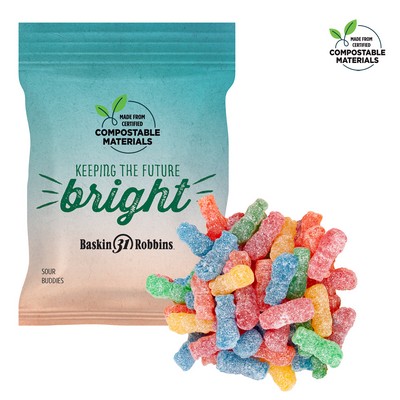 2 Oz. ECO-Digibag, Compostable & Full Color, Sour Kids