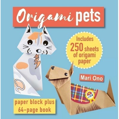 Origami Pets (Paper block plus 64-page book)