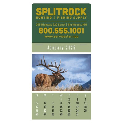 Press-N-Stick Sportsmen Calendar