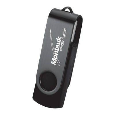 2 GB Rotate 2-Tone Flash Drive