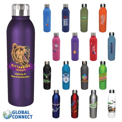 Halcyon® 17 oz. Deluxe Bottle, Global Connect - Full Color Digital