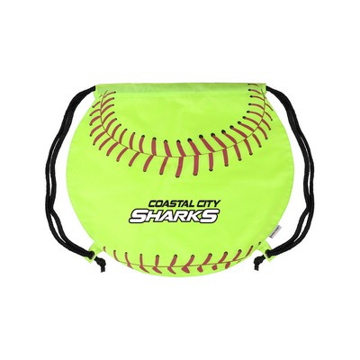 GameTime Softball Drawstring Bag