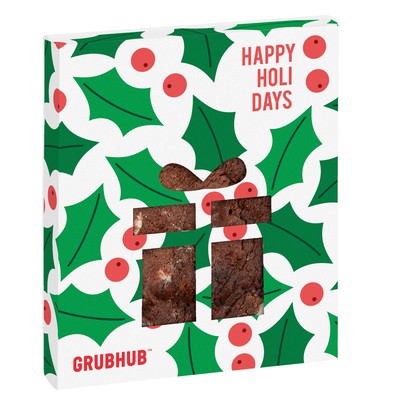 Holiday Gift Window Box with Gourmet Cookie - S'mores