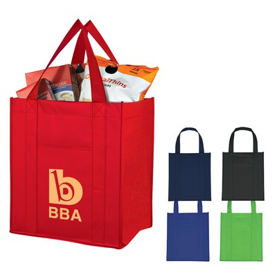 Matte Laminated Non-woven Shopper Tote Bag