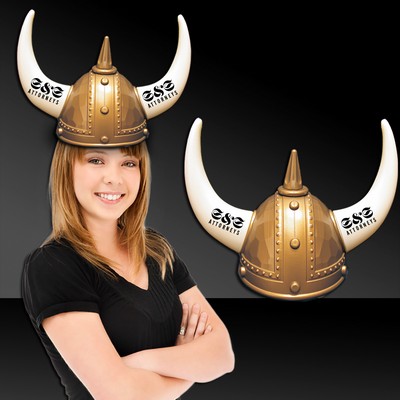 Heavy Plastic Viking Helmet