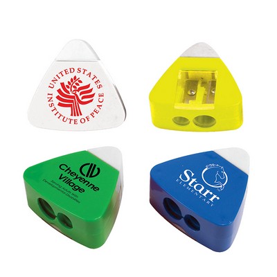 The Triad Eraser & Sharpener (Spot Color)