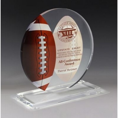 Football Achievement Award- Screen Printed - (5¾" x 6¼")