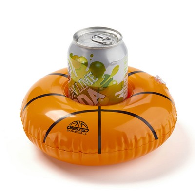 7'' Inflatable Basketball Beverage Coaster