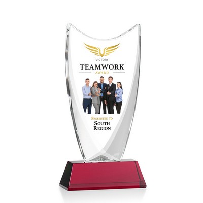 VividPrint™ Award - Dawkins/Red 10"