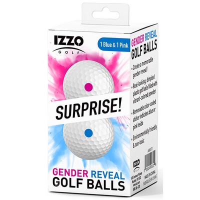 IZZO Gender Reveal Golf Balls