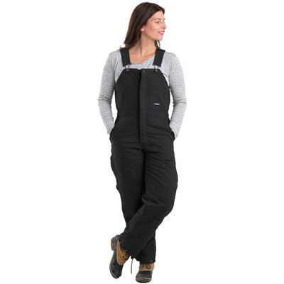 Berne Apparel Ladies' Softstone Duck Insulated Bib Overall