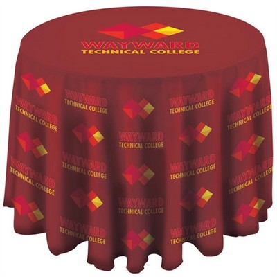 3-ft. Round FULL BLEED Table Cover with 27" Overhang