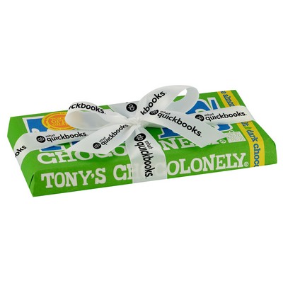 Tony's Chocolonely® Large Chocolate Bar w/ Custom Ribbon