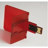 Credit Card Style 8 USB Flash Drive (1GB)