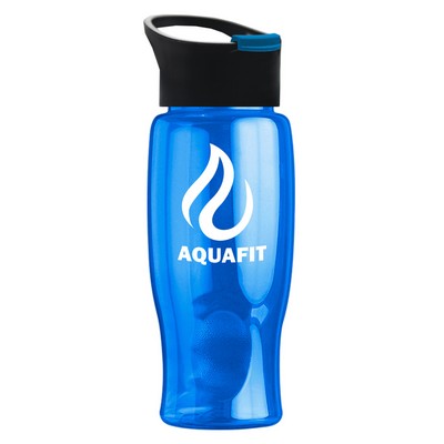 27 Oz. Poly-Pure Bottle w/Pop-Up Sip Lid