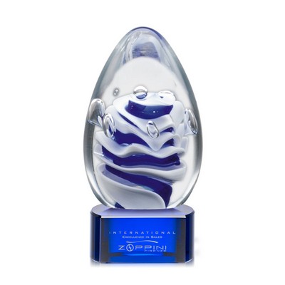 Astral Award on Blue Base - 4½" High