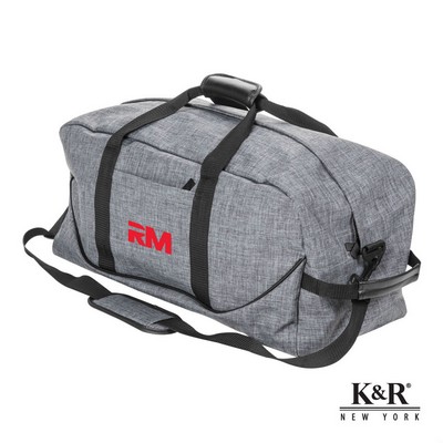 K&R NY™ Broadway Duffel Bag - Gray