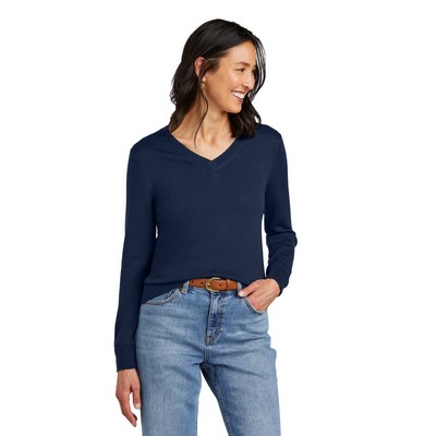 Brooks Brothers® Women's Washable Merino V-Neck Sweater