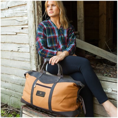 Utah Canyon Leather Duffel Bag