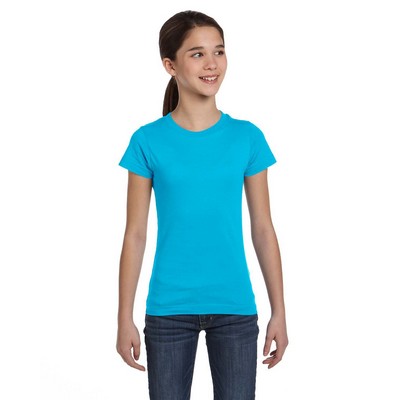 LAT Girls' Fine Jersey T-Shirt