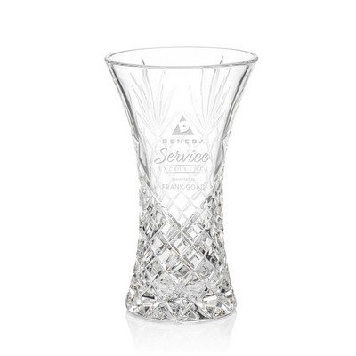 Taunton Vase - Lead Crystal 9"