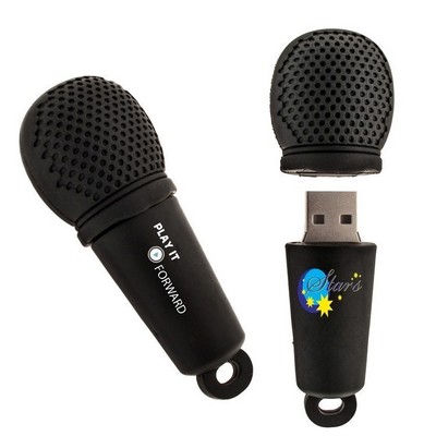 16GB PVC Microphone USB Drive