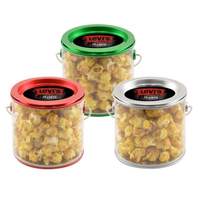 Tin Pail with Caramel Popcorn