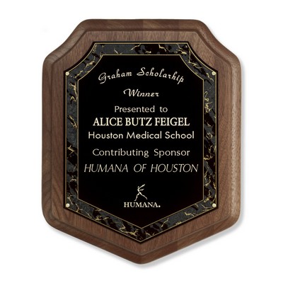 Marble Magic Shield Plaque - 8½"x10½"