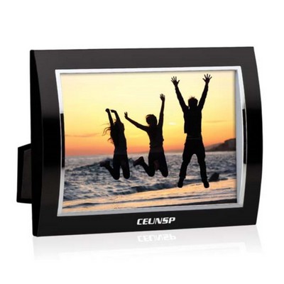 Curvo Frame - 5"x7" Black/Silver