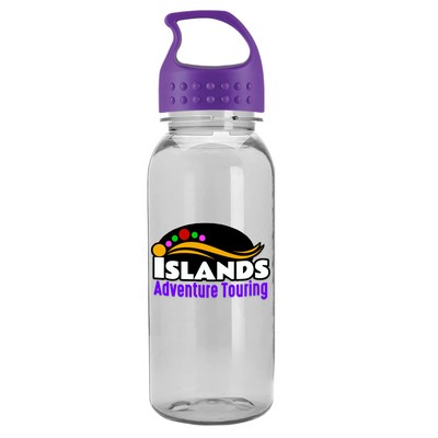 18 Oz. Digital Cadet Transparent Bottle w/Crest Lid