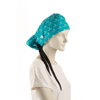 Sublimated scrub cap