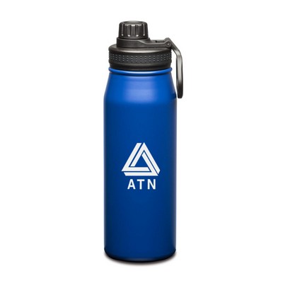 Cienega SS Bottle w/Twist Chug Lid - 27oz Royal Blue