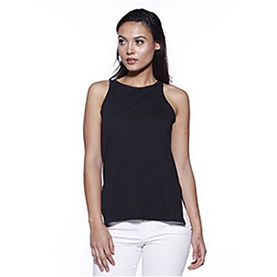 STAR TEE Ladies' CVC Side Slit Tank