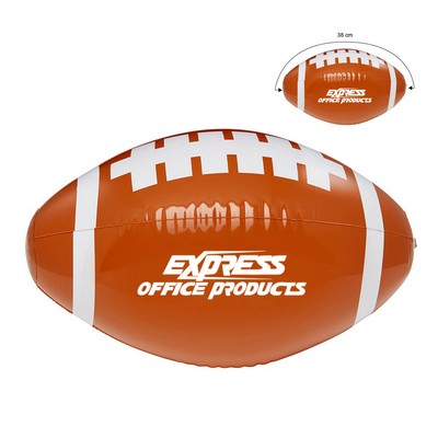 16" Inflatable Football Beach Ball