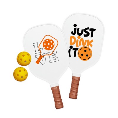 Smasher Pickleball Set White