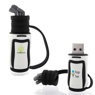 2GB PVC Golf Bag USB Drive