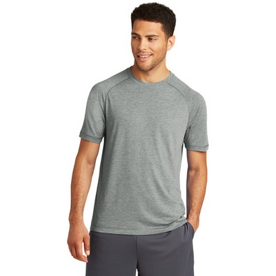 Sport-Tek® Men's PosiCharge® Tri-Blend Wicking Raglan Tee