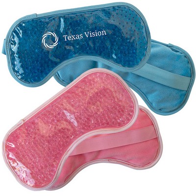 Plush Eye Mask Gel Beads Hot/ Cold Pack