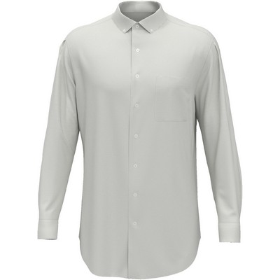 Perry Ellis Men's Mini Grid Woven Shirt