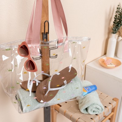 Large Clear Vinyl All Day Tote