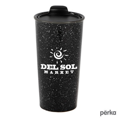 Perka Salento 14 oz. Double Wall Ceramic Tumbler