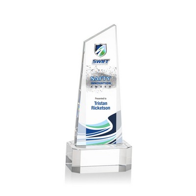 VividPrint™ Award on Padova - Belmont/Clear 9½"