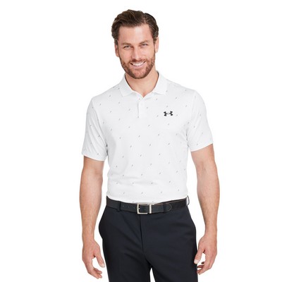 UNDER ARMOUR Men's 3.0 Printed Performance Polo